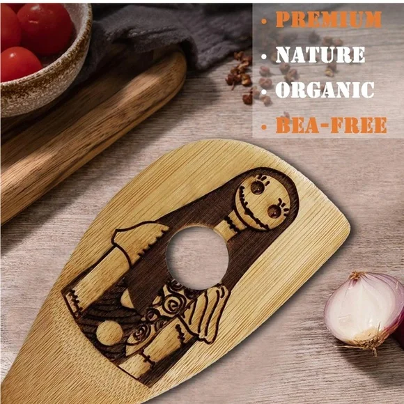 Nightmare Before Christmas 5 Pcs Wooden Spoons - Picture 4 of 10